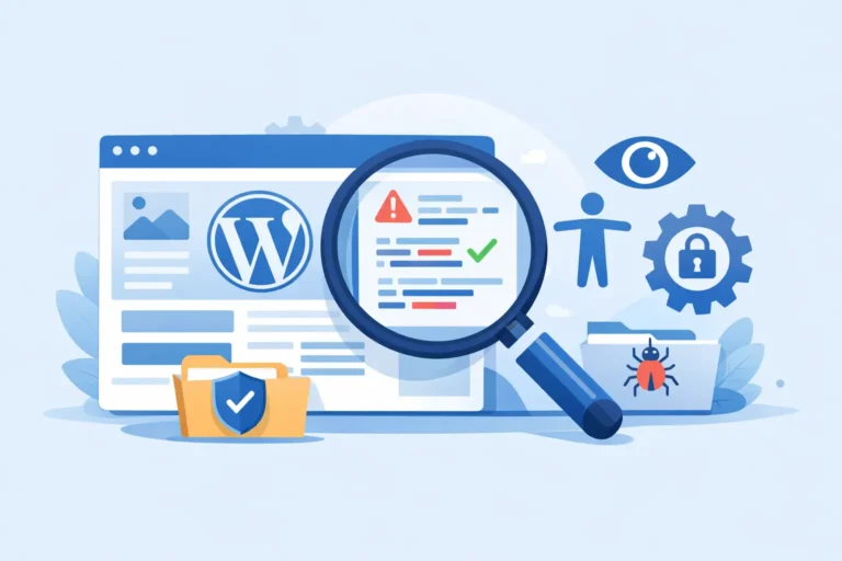 Theme File Accessibility Scan for WordPress
