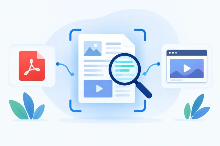 Deep Media Scanning for PDFs and Iframe Embeds